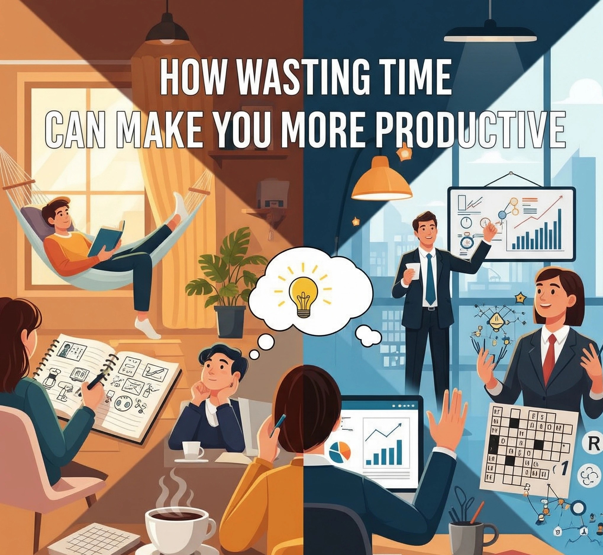 How Wasting Time Can Make You More Productive